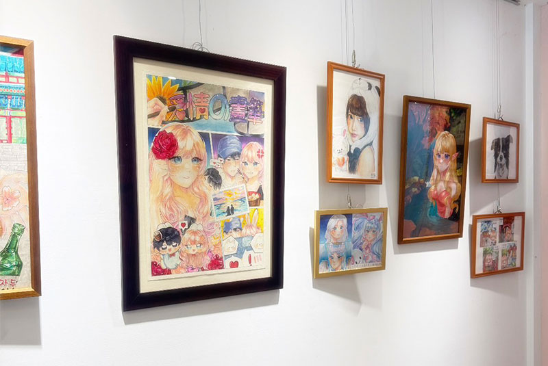 Kelly・Sandy・桃子・芳芳 - 微光拾夢|油畫 / 麥克筆創作聯展