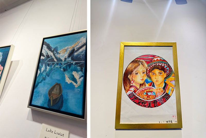 Kelly・Sandy・桃子・芳芳 - 微光拾夢|油畫 / 麥克筆創作聯展